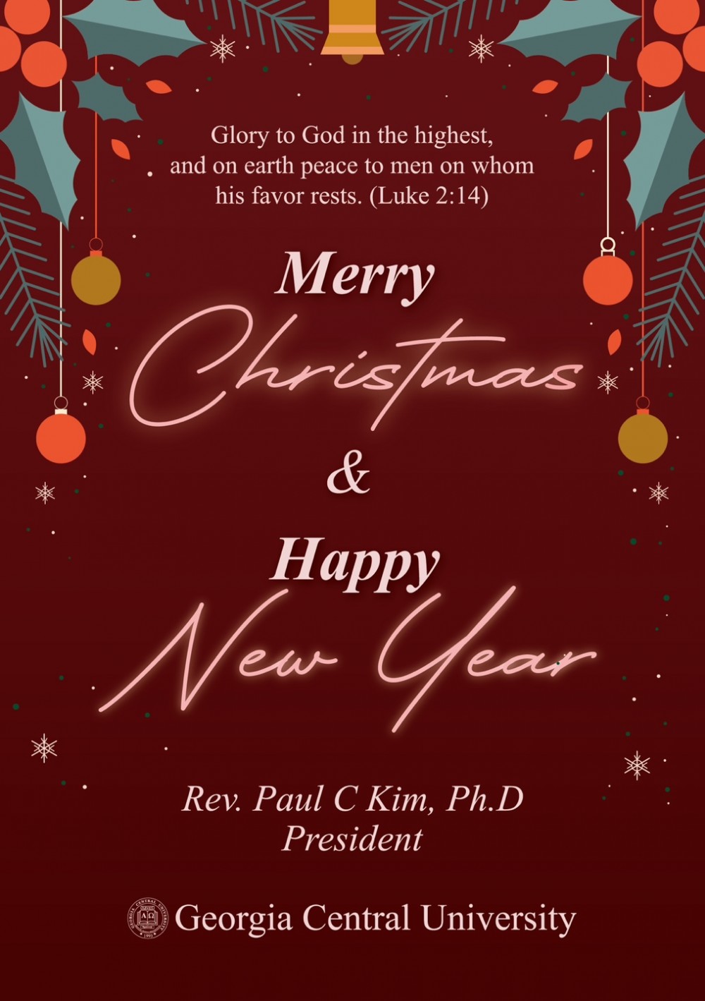 Happy New Year~! > 공지사항 | GCU